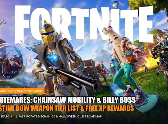 Fortnite Chapter 5 Fortnitemares 2026 Map Changes & Chainsaw Mobility