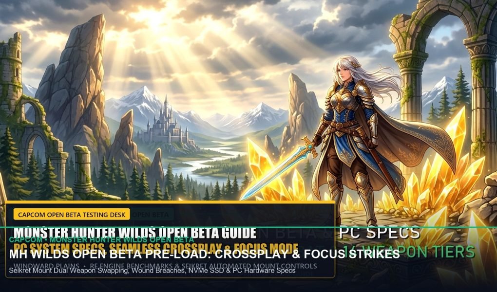 Monster Hunter Wilds Open Beta Day 1 Optimization Guide and Focus Strike Combos