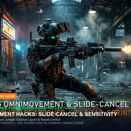 Call of Duty Black Ops 6 Omnimovement Slide Cancel Controller Tuning