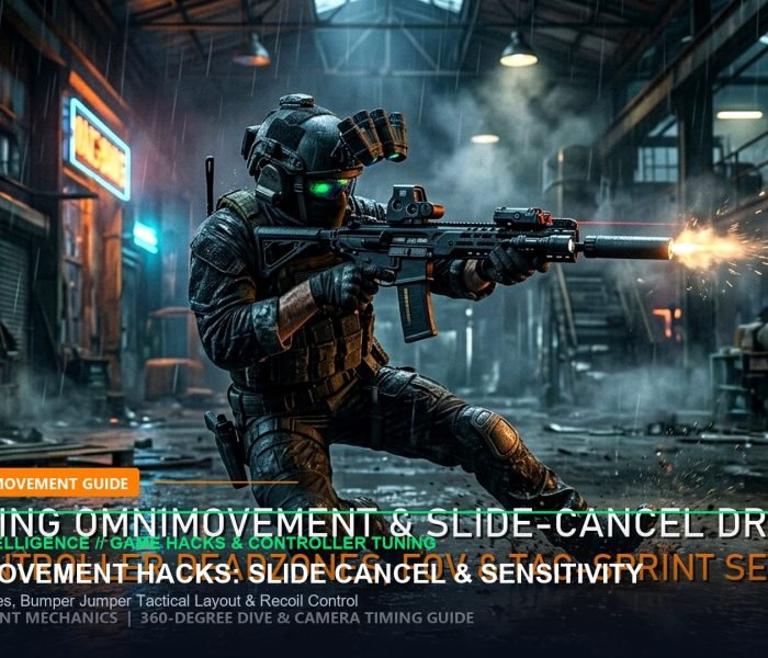 Call of Duty Black Ops 6 Omnimovement Slide Cancel Controller Tuning