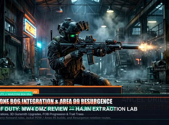 Call of Duty Modern Warfare 4 DMZ Review Hajin Map Extraction Dynamic Operations