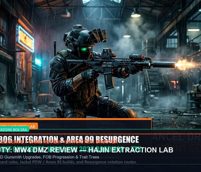Call of Duty Modern Warfare 4 DMZ Review Hajin Map Extraction Dynamic Operations