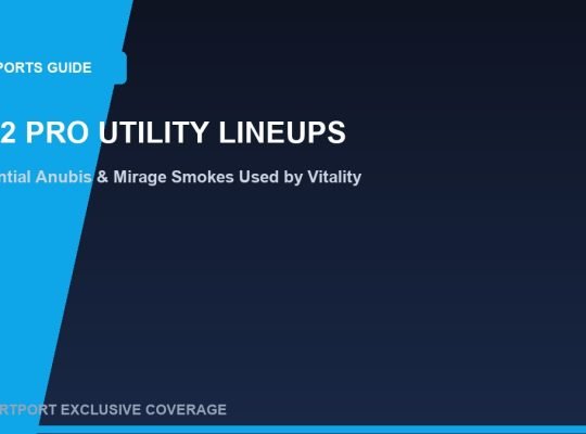CS2 Pro Utility Lineups on Anubis & Mirage: Essential Smokes, Flashes & Free Sticker Codes