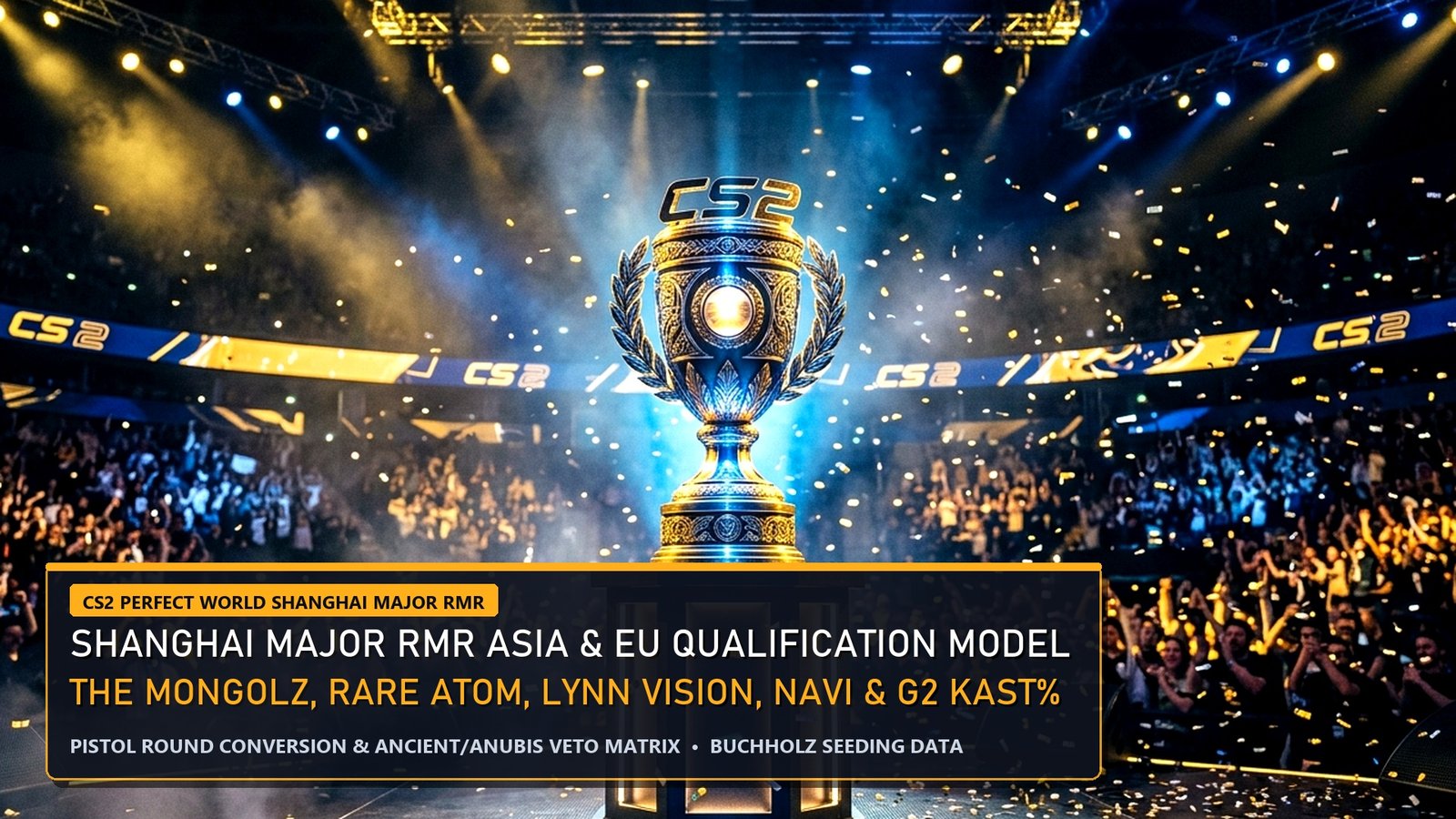 CS2 Perfect World Shanghai Major RMR Asia and EU Pro Analytics The MongolZ Rare Atom NAVI G2