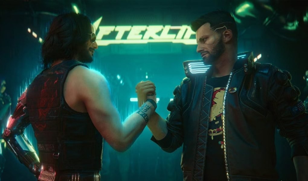 Cyberpunk 2077 NightCoop 8-Player Co-Op Mod V and Johnny Silverhand Afterlife Meeting