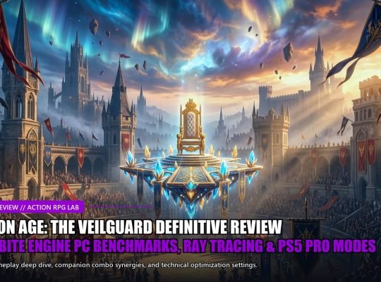 Dragon Age The Veilguard Technical Review Frostbite Engine Benchmarks