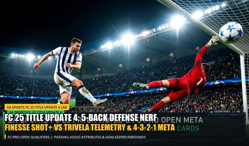 EA Sports FC 25 Title Update 4 Patch Notes 5 Back Nerf and Finesse Shot Meta