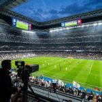 El Clasico Real Madrid vs Barcelona Santiago Bernabeu Night Floodlights