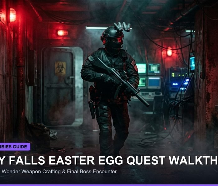 Black Ops 6 Zombies Liberty Falls Easter Egg Walkthrough Jet Gun LTG Device