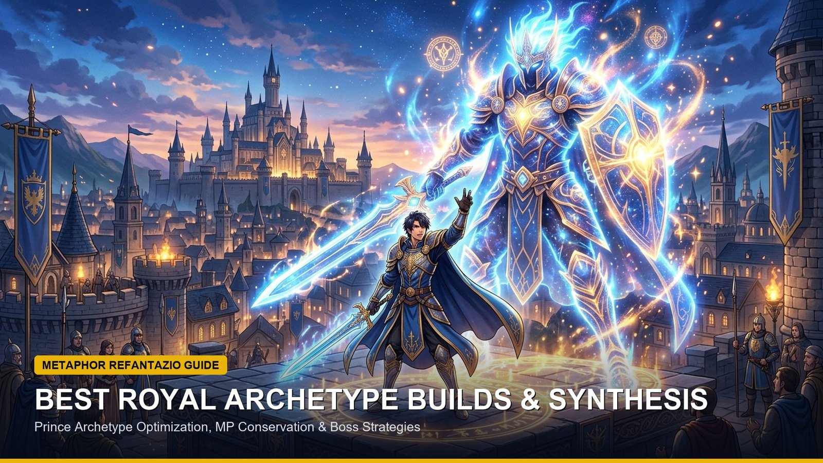 Metaphor ReFantazio Best Royal Archetype Builds Prince Strohl Hulkenberg Guide
