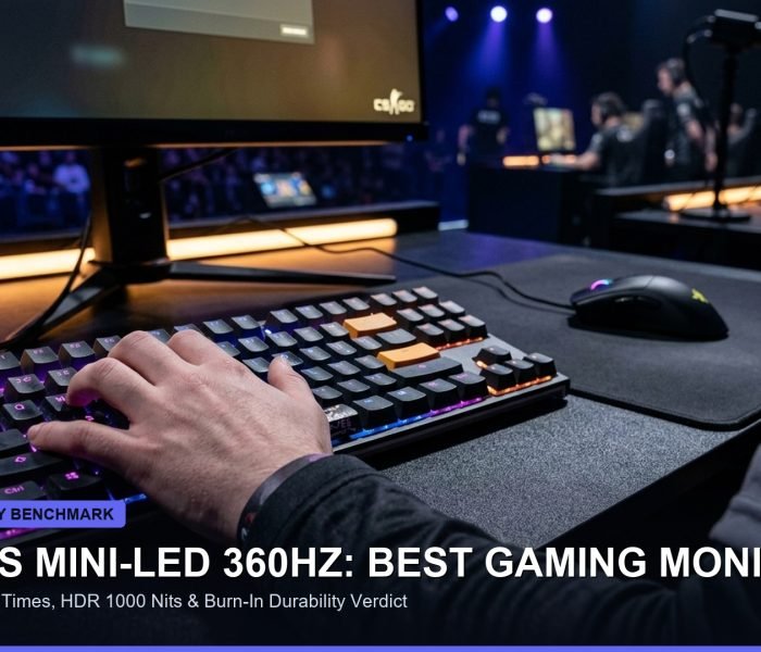 OLED vs Mini-LED 360Hz Esports Gaming Monitors Response Time HDR Burn In Benchmark