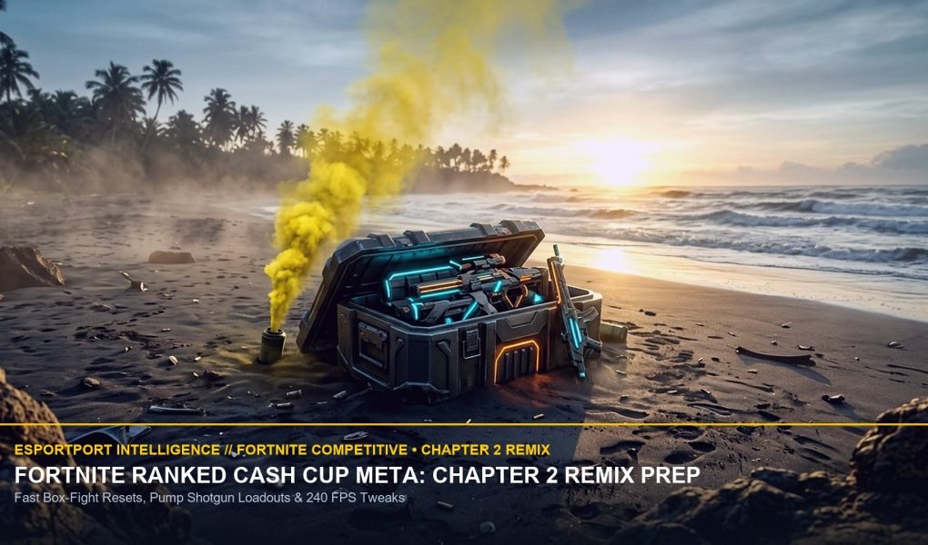 Fortnite Saturday Ranked Solo Cash Cup Chapter 2 Remix Meta