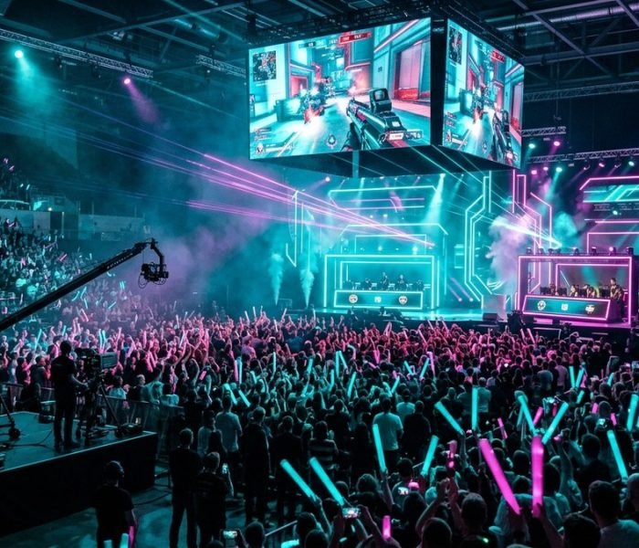 Google Play Fest 2026 Free Fire gaming festival arena stage crowd