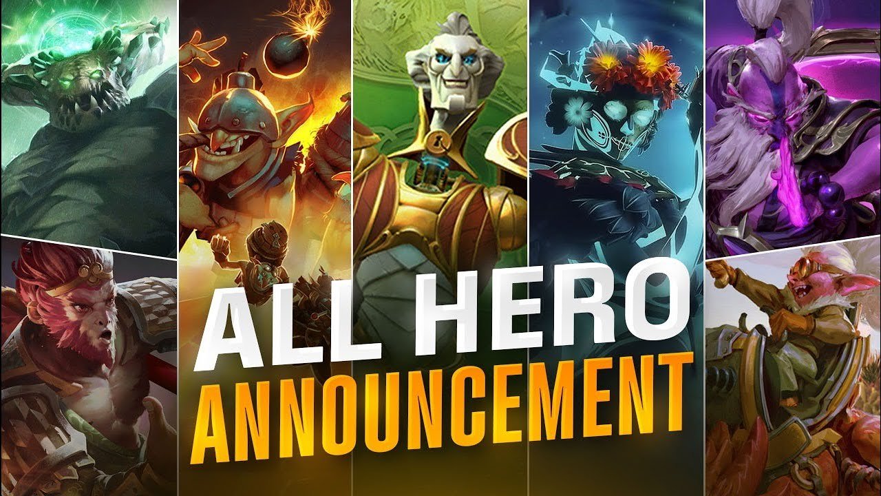 Top 10 Meta Heroes Dota 2 Patch 737 official Valve tournament visual