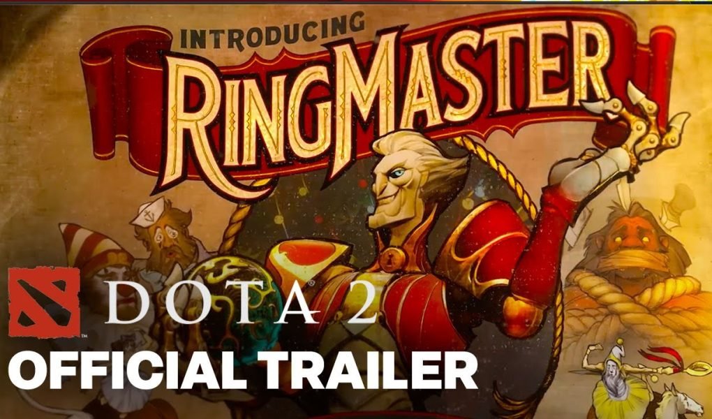 Dota 2 The International Aegis of Champions and Ringmaster official visual art