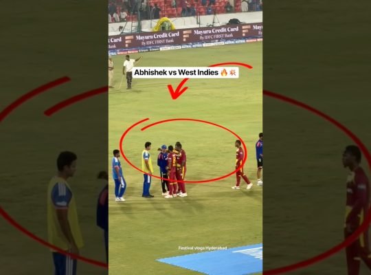 Abhishek Sharma Powerplay T20 Batting Revolution official cricket match action visual