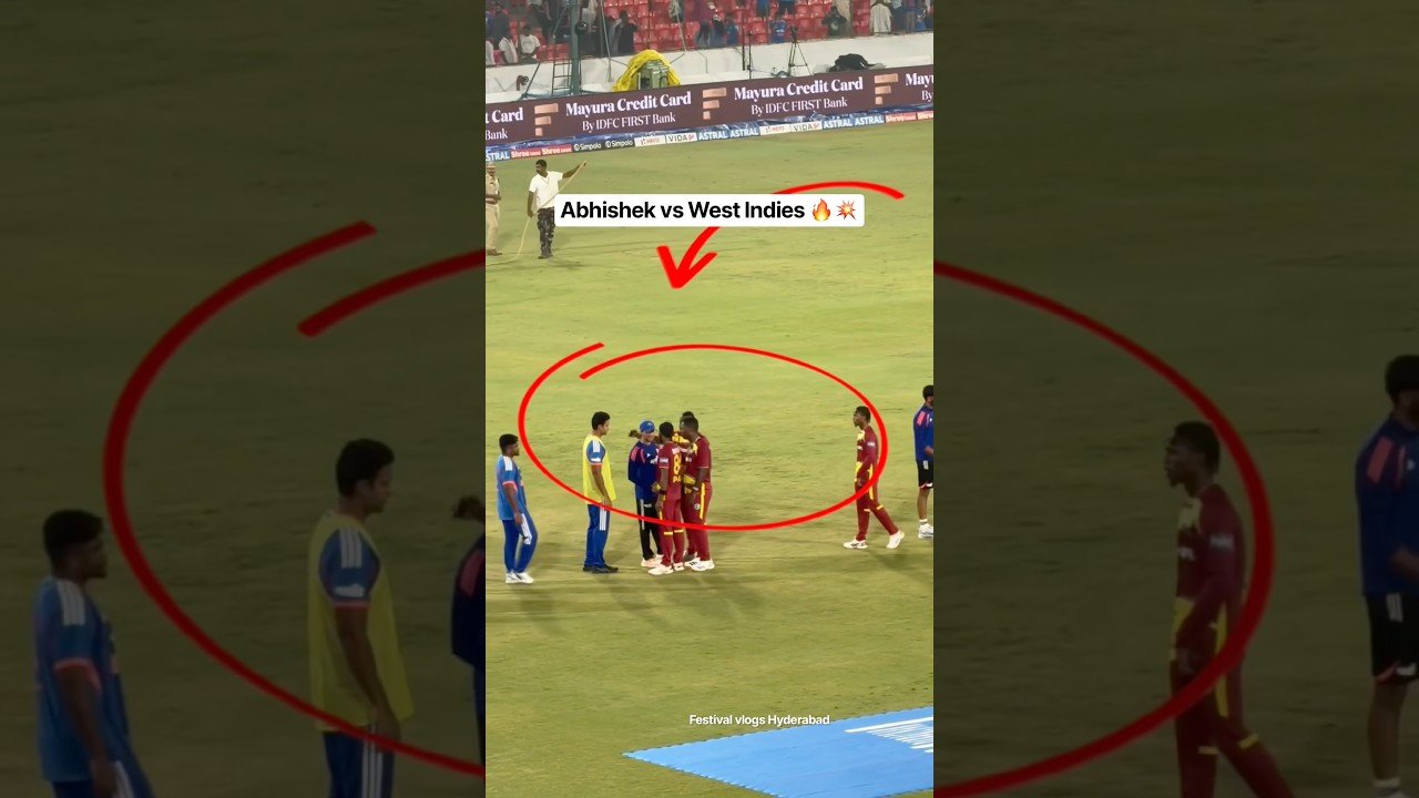 Abhishek Sharma Powerplay T20 Batting Revolution official cricket match action visual
