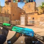 Counter-Strike 2 competitive bomb defusal and tactical utility grenade artwork