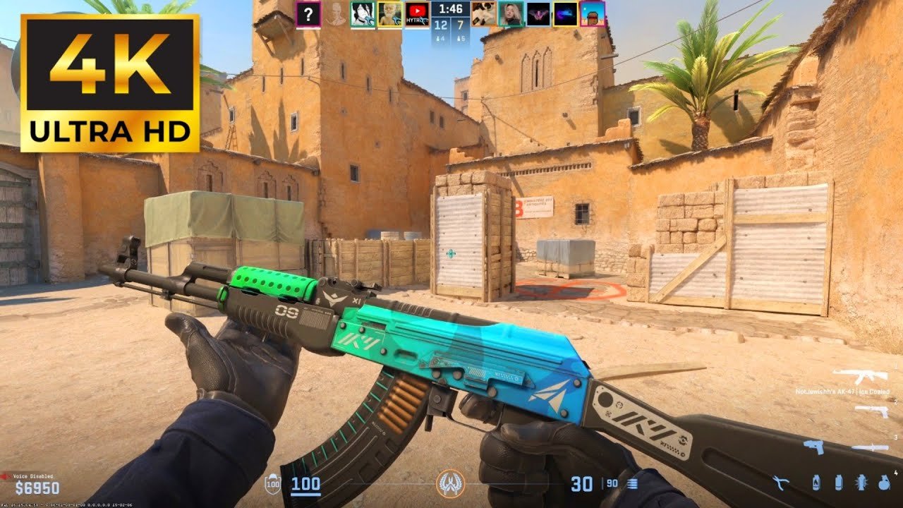 Counter-Strike 2 competitive bomb defusal and tactical utility grenade artwork
