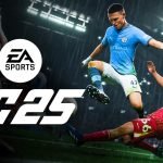 EA Sports FC 25 pro football stadium free kick and power shot strike visual