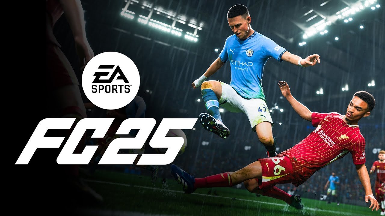 EA Sports FC 25 pro football stadium free kick and power shot strike visual