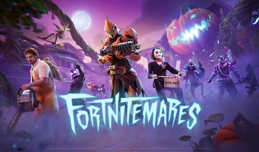Fortnite Fortnitemares Billy the Puppet and Disney Villains haunted island banner