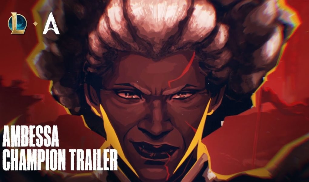 League of Legends Ambessa Medarda official splash art Noxian warlord teaser