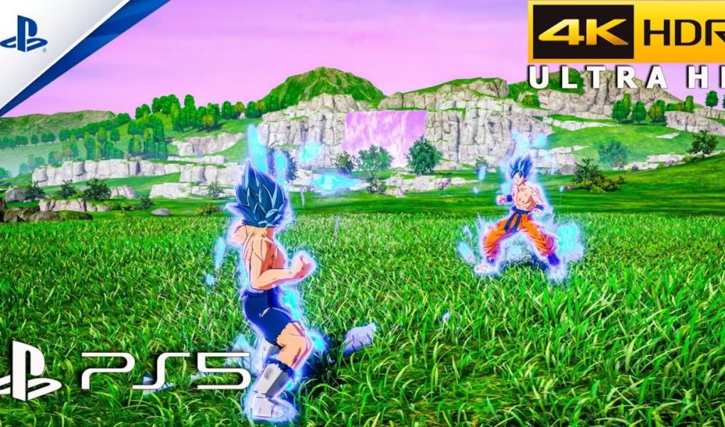 Dragon Ball Sparking ZERO competitive ranked team selection and Super Saiyan 4 Gogeta artwork