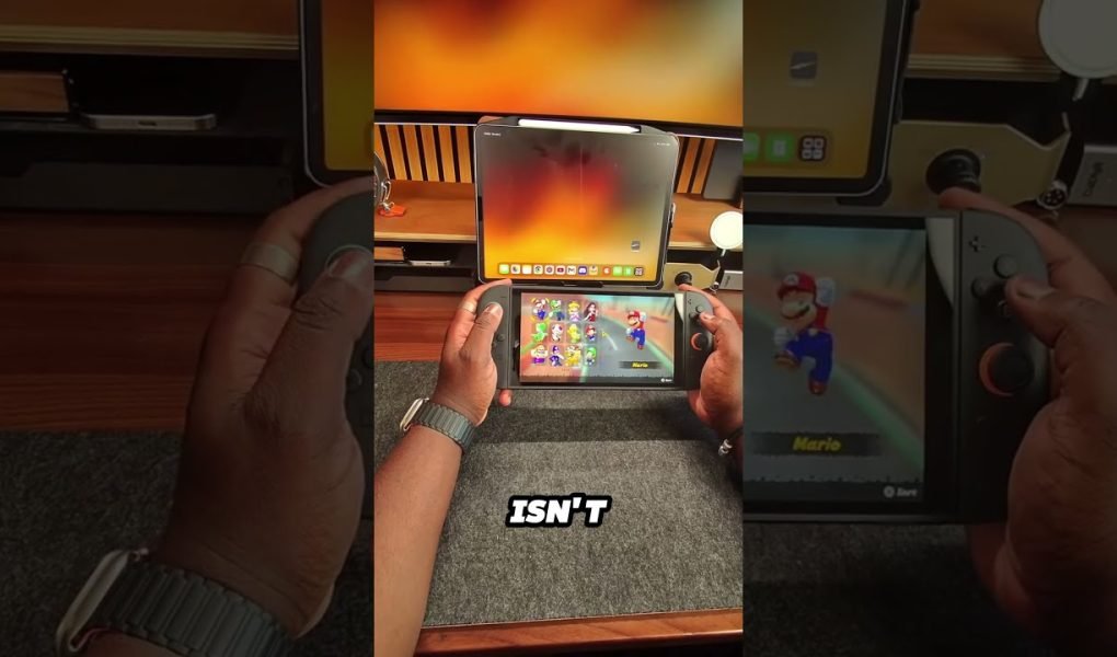 Nintendo Switch 2 next-generation console hardware concept and magnetic controller design