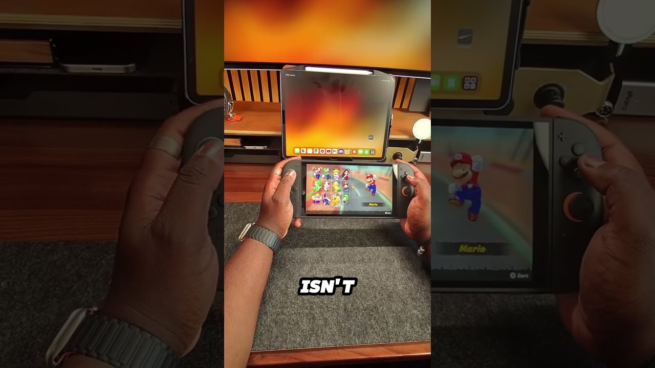 Nintendo Switch 2 next-generation console hardware concept and magnetic controller design