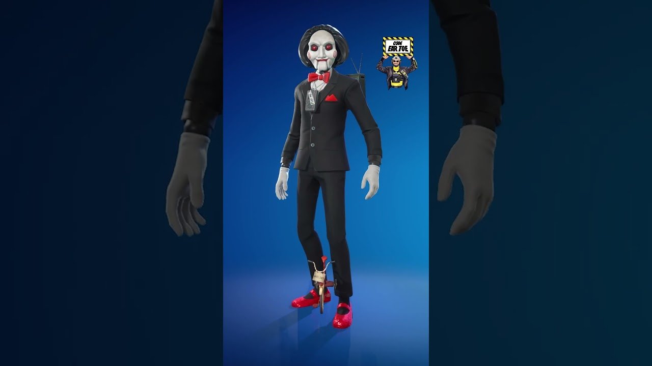 Fortnite Fortnitemares Billy the Puppet Saw crossover and mythic weapons banner
