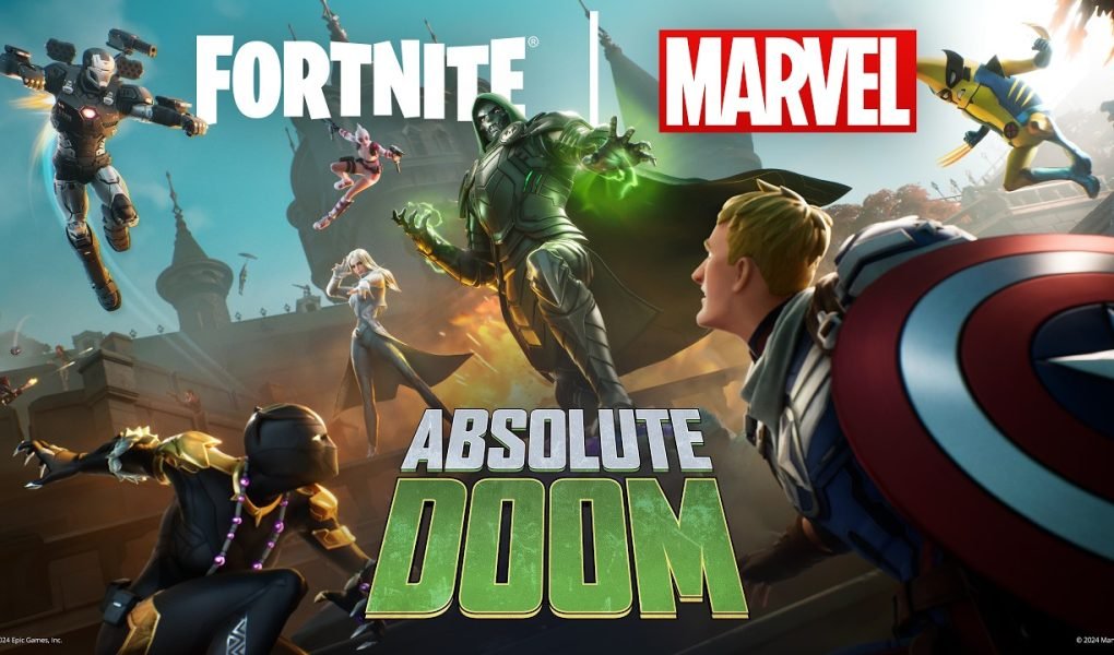 Fortnite Marvel Mythic Locations Iron Man Doom official battle royale visual