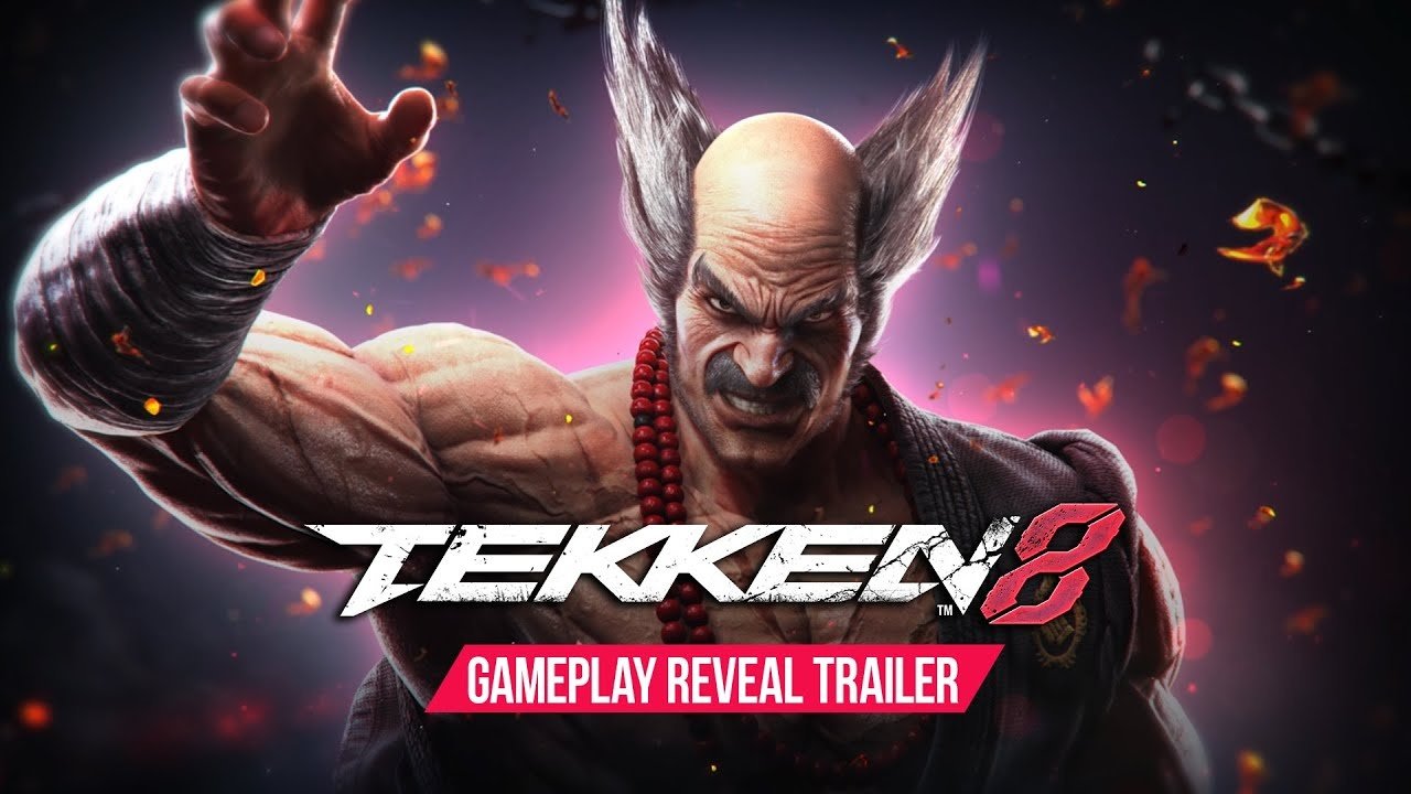 Tekken 8 Heihachi Mishima glowing lightning warrior instinct stance official key art