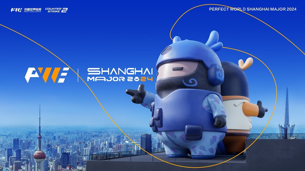 CS2 Shanghai Major PickEm Guide official trophy artwork