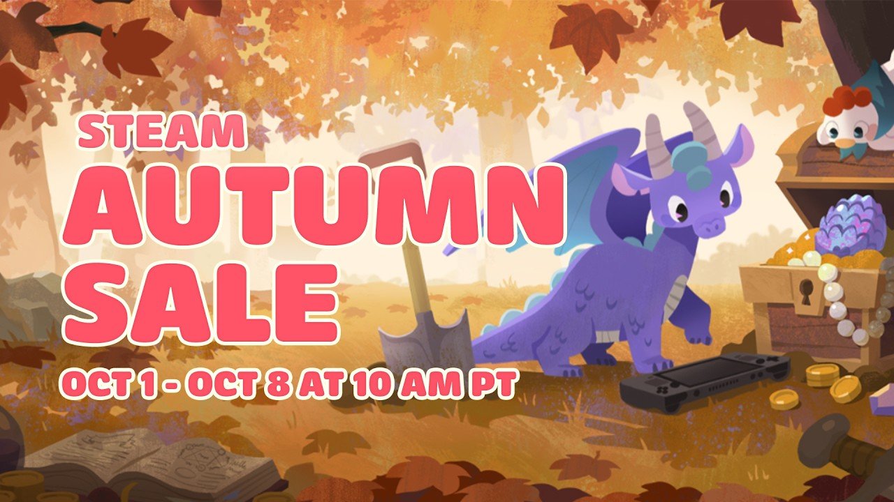 Steam Autumn Sale 2026 Dates official promo art