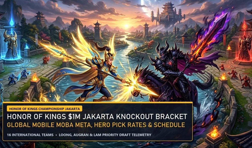 Honor of Kings Championship Jakarta Knockouts 1M Prize Pool and River Hero Clash