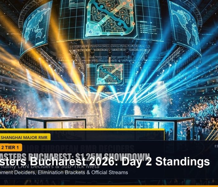 CS2 PGL Masters Bucharest 2026 Day 2 HD Banner