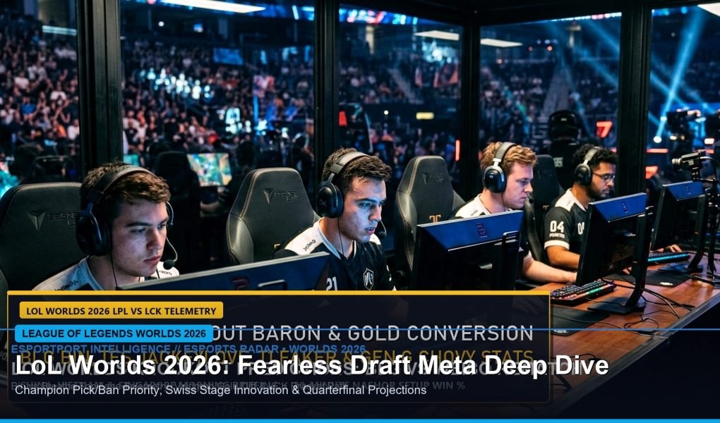 LoL Worlds 2026 Fearless Draft Meta HD Banner