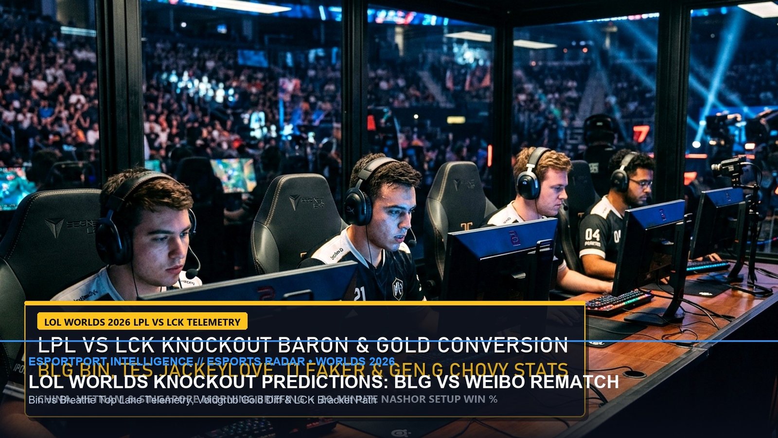 LoL Worlds 2026 Knockout Stage BLG vs WBG Matchup Analysis