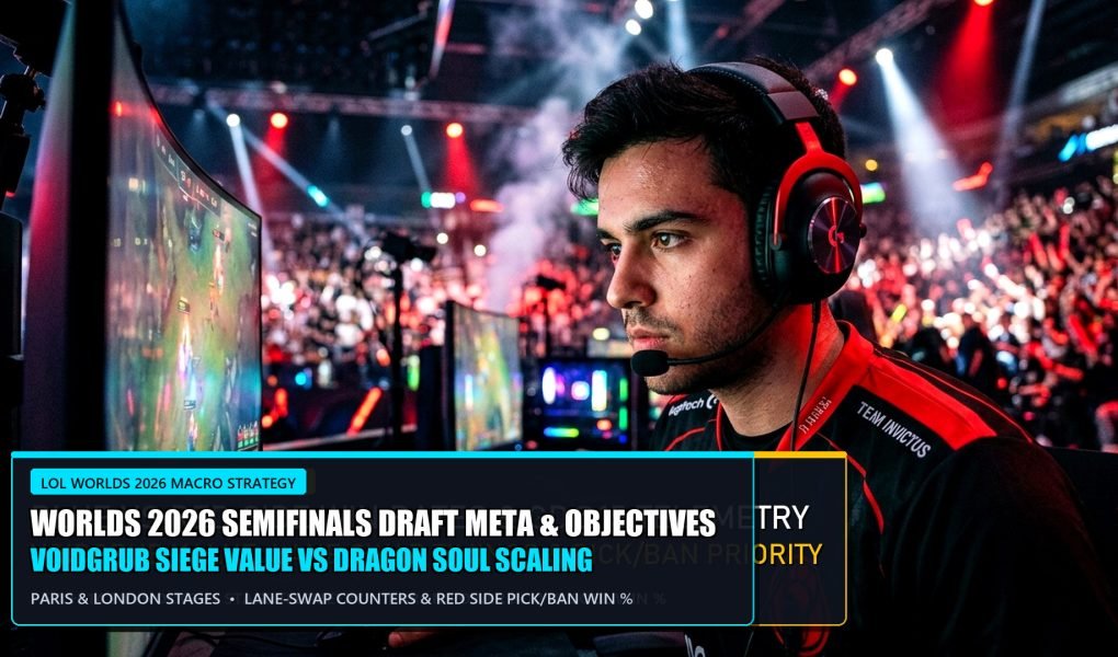 LoL Worlds 2026 Semifinals Draft Meta Voidgrub Siege vs Dragon Soul Scaling