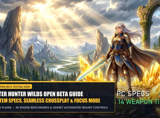 Monster Hunter Wilds Open Beta Performance Guide Weapon Tier List
