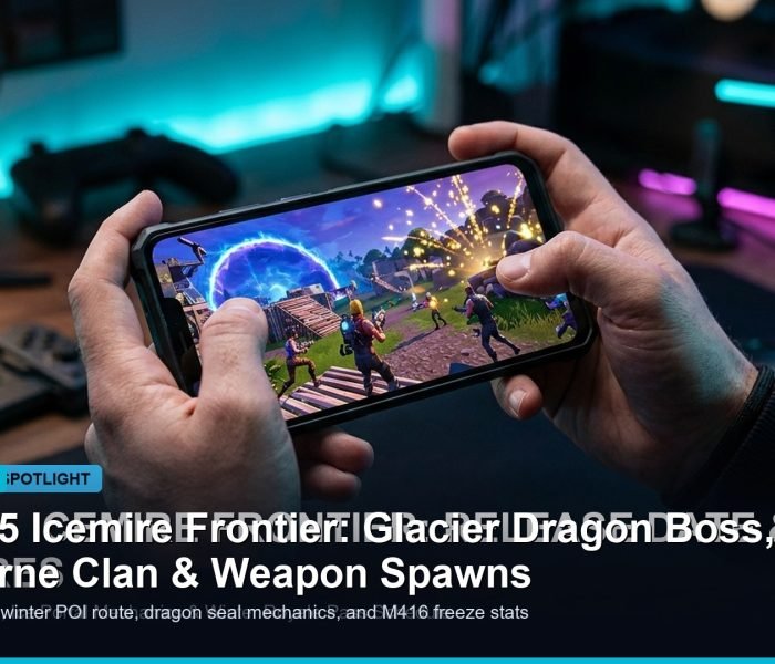 BGMI 3.5 update Icemire Frontier Glacier Dragon and Frostborne Clan guide banner