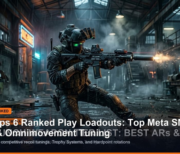 Black Ops 6 Ranked Play loadouts best SMG weapon attachments banner