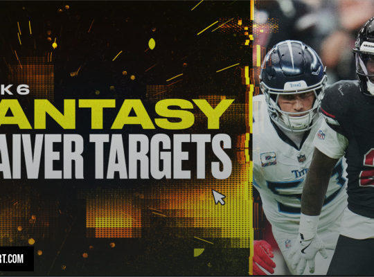NFL Week 6 Fantasy Start 'Em, Sit 'Em Guide: Top Matchup Grades, Sleepers & Busts