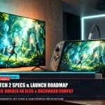 Nintendo Switch 2 Launch Roadmap and Specs Leak NVIDIA Tegra Docked 4K