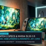 Nintendo Switch 2 Hardware Specs Docked Console 4K TV and Magnetic Joy-Cons