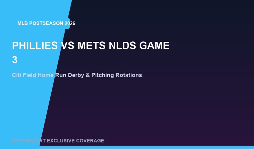 Phillies vs Mets NLDS Game 3 Preview: Citi Field Showdown, Pitching Rotations & Free MLB The Show Codes