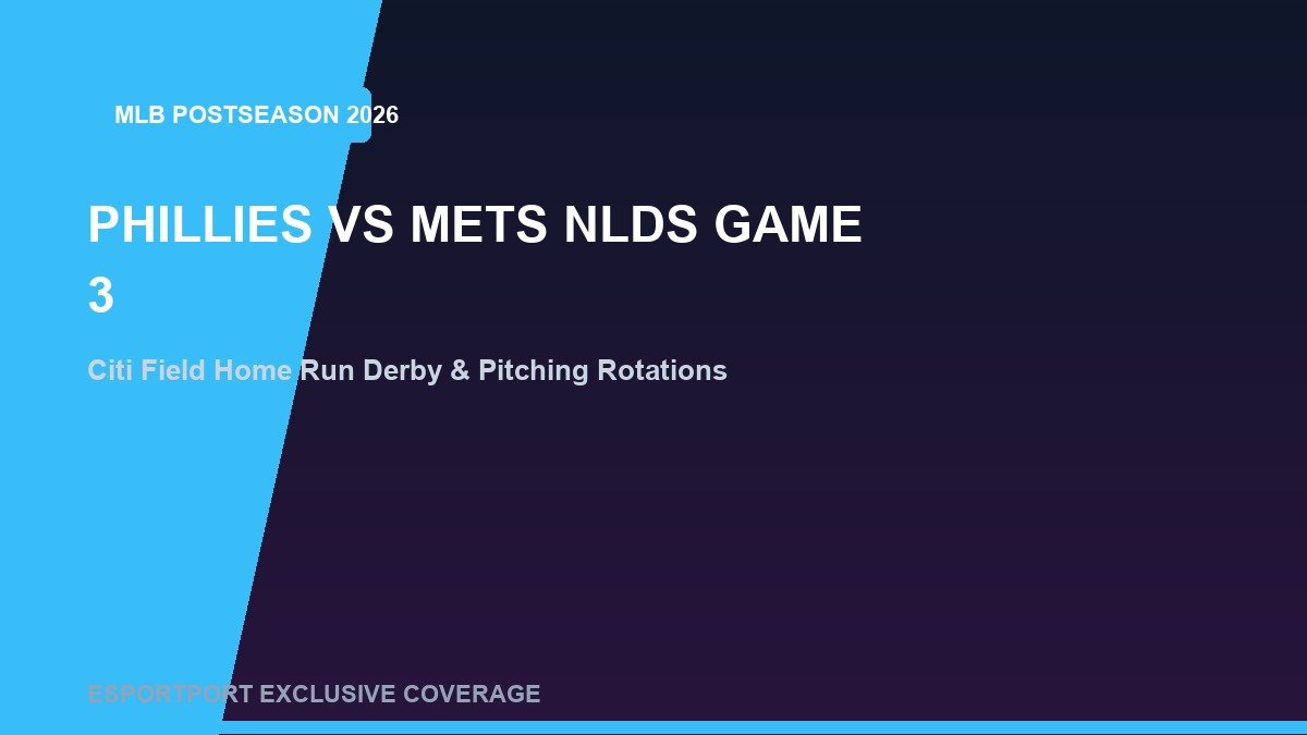 Phillies vs Mets NLDS Game 3 Preview: Citi Field Showdown, Pitching Rotations & Free MLB The Show Codes