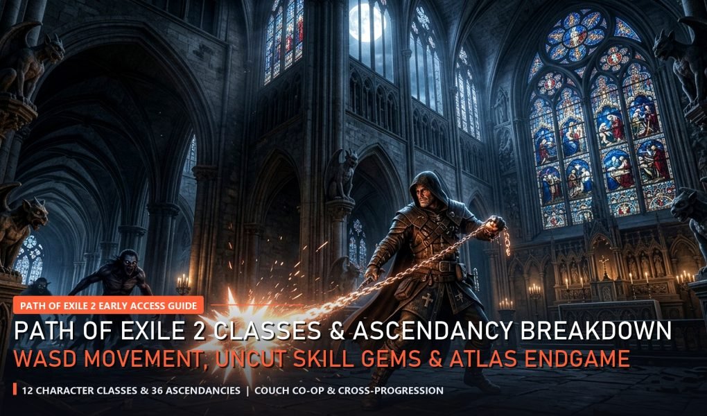 Path of Exile 2 Early Access Launch Guide Gothic Cathedral Boss Combat and Classes