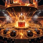 PUBG Global Championship PGC 2026 tournament stage in Istanbul with military tactical lighting and giant LED screens